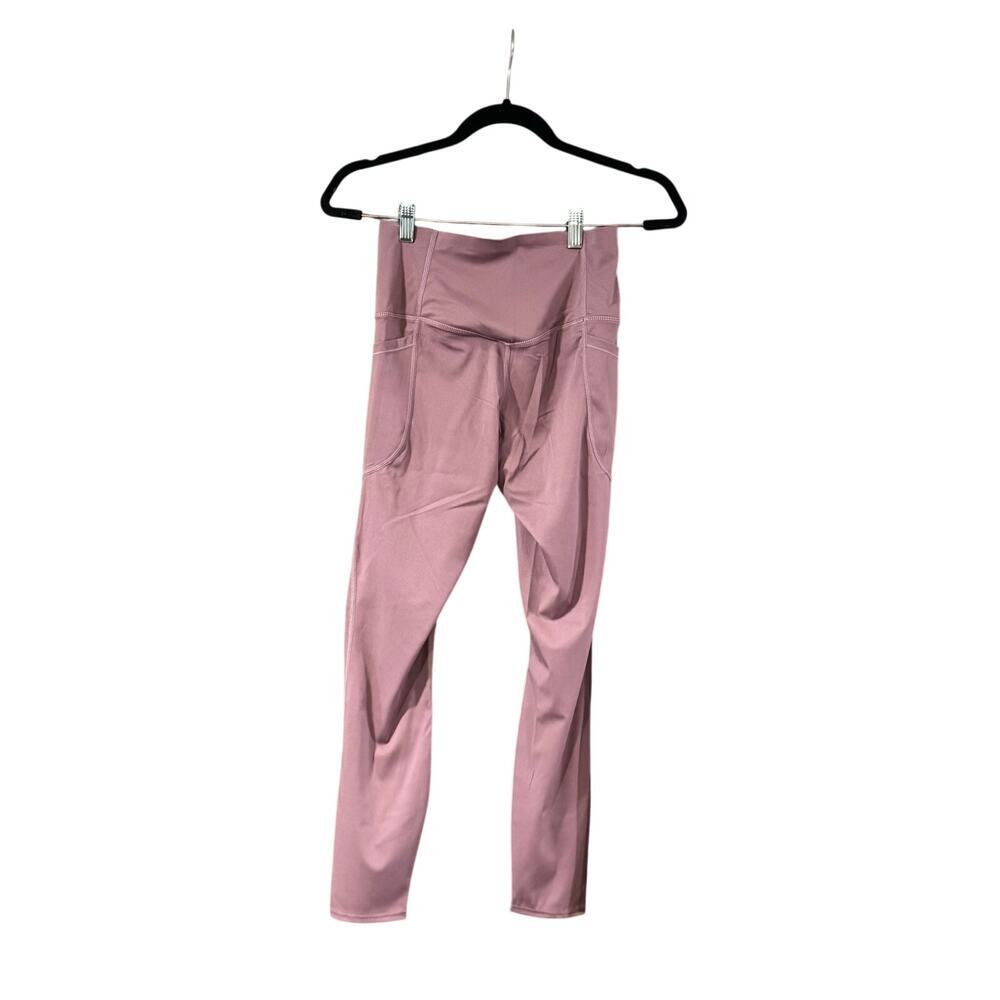 Halara high waist tummy control mauve pocket 7/8 shaping NWT legging women Small - Picture 3 of 7
